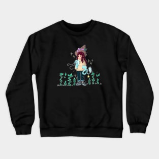 Livs little witch and familiar Crewneck Sweatshirt